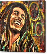 Bob Marley - One Love Acrylic Print