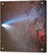 Optical Image Of Comet Hale-bopp Acrylic Print