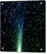 Optical Photograph Of Halley's Comet Acrylic Print