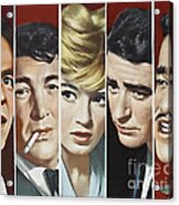 Original Oceans 11 Cast Acrylic Print