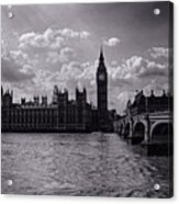 Over Westminster Bridge Acrylic Print