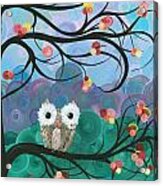 Owl Expressions - 03 Acrylic Print