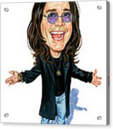 Ozzy Osbourne Acrylic Print