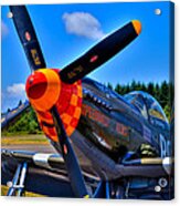 P-51 Mustang - Speedball Alice Acrylic Print