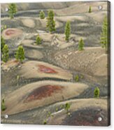 Painted Dunes Lassen Volcanic Np Acrylic Print