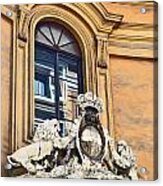 Palazzo Lions Acrylic Print
