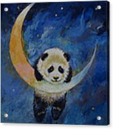 Panda Stars Acrylic Print