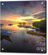 Panglao Port Sunset 6.0 Acrylic Print