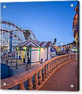 Panorama Giant Dipper Goes 360 Round And Round Acrylic Print