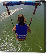 Parasailing View Acrylic Print