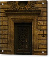 Paris Door Stonework Acrylic Print