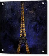 Paris Sparkles Acrylic Print