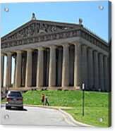 Parthenon In Nashville Acrylic Print