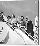 Passengers Board Panam Clipper Acrylic Print