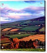 Patchwork Fields Acrylic Print