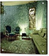 Pauline De Rothschild's Green Room Acrylic Print