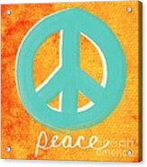 Peace Acrylic Print