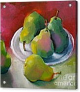 Pears Acrylic Print