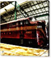 Pennsylvania Railroad Engine 5901 Acrylic Print