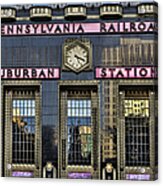 Pennsylvania Railroad Suburban Station Acrylic Print