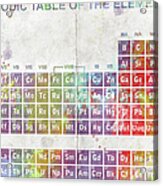 Periodic Table Of The Elements Acrylic Print