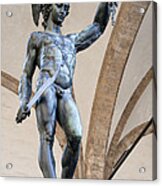 Perseus By Cellini Acrylic Print