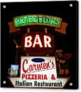 Pete And Elda's Bar Acrylic Print