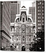 Philadelphia City Hall Acrylic Print