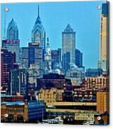 Philadelphia Skyline Acrylic Print