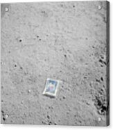 Photograph Left On The Moon Acrylic Print