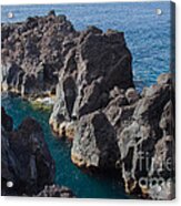 Pico Island Sea Cliffs Acrylic Print