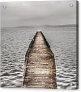 Pier On Lake Washington Acrylic Print