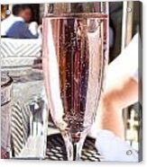 Pink Prosecco Acrylic Print