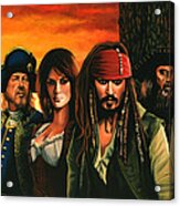 Pirates Of The Caribbean Acrylic Print