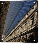 Playing With The Shadows - Brussels Belgium Royal Galleria Acrylic Print