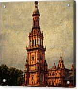 Plaza De Espana 2. Seville Acrylic Print