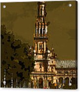 Plaza De Espana - Seville Acrylic Print