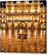 Plaza Mayor In Salamanca Acrylic Print