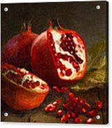 Pomegranates 2014 Acrylic Print