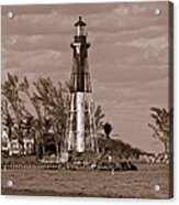 Pompano Beach Lighthouse Acrylic Print