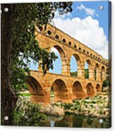 Pont Du Gard Acrylic Print
