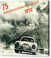 Porsche 1952 Internationale Siege Rally Acrylic Print