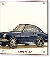 Porsche 911 Classic Acrylic Print