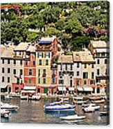 Portofino Panorama Acrylic Print