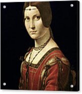 Portrait Of A Lady From The Court Of Milan Acrylic Print