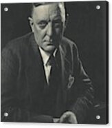 Portrait Of Edward P. Mulrooney Acrylic Print