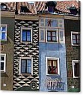 Poznan Town Houses Acrylic Print