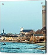 Provincetown Bay And Monument Acrylic Print