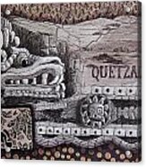 Quetzalcoatl Acrylic Print