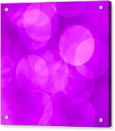 Radiant Orchid Abstract Acrylic Print